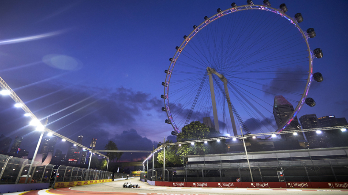 GP Σιγκαπούρης: Ταχύτεροι οι Χάμιλτον - Φέτελ στα ελεύθερα